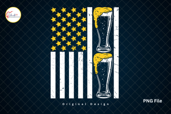 Download Beer Lover Craft Beer American Flag PNG - Lover Collection