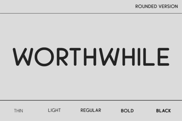 Download Worthwhile Rounded - Rounded Collection