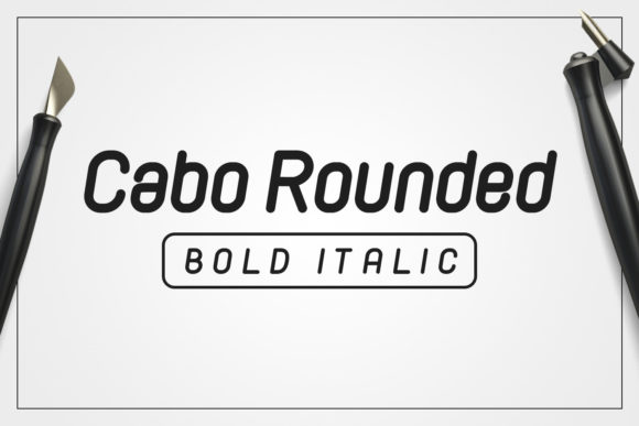 Download Cabo Rounded Bold Italic - Rounded Collection