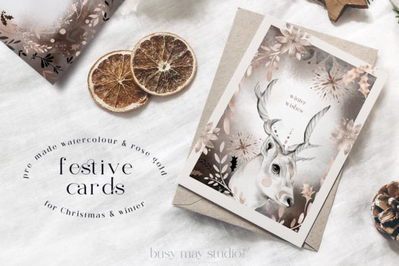 Download Christmas Festive Cards Winter Animals - Winter Collection