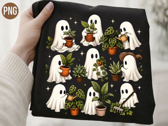 Download Ghost Garden Plant Lover Halloween Shirt - Lover Collection